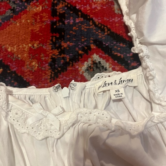 For Love & Lemons white mini dress - Picture 3 of 7